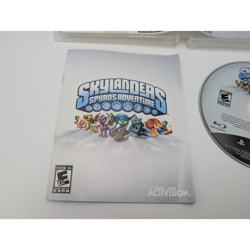Skylanders Spyro's Adventure PS3 Cib Complete Tested Working Ps3